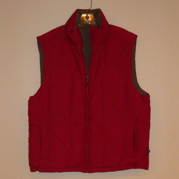Eddie Bauer Other - Men's Down Vest Reversible As New